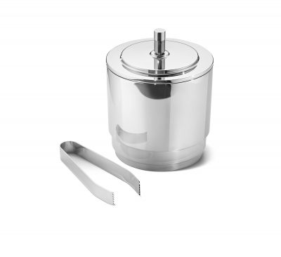 Manhattan Eiskübel mit Deckel und Zange Georg Jensen EINZELSTÜCK